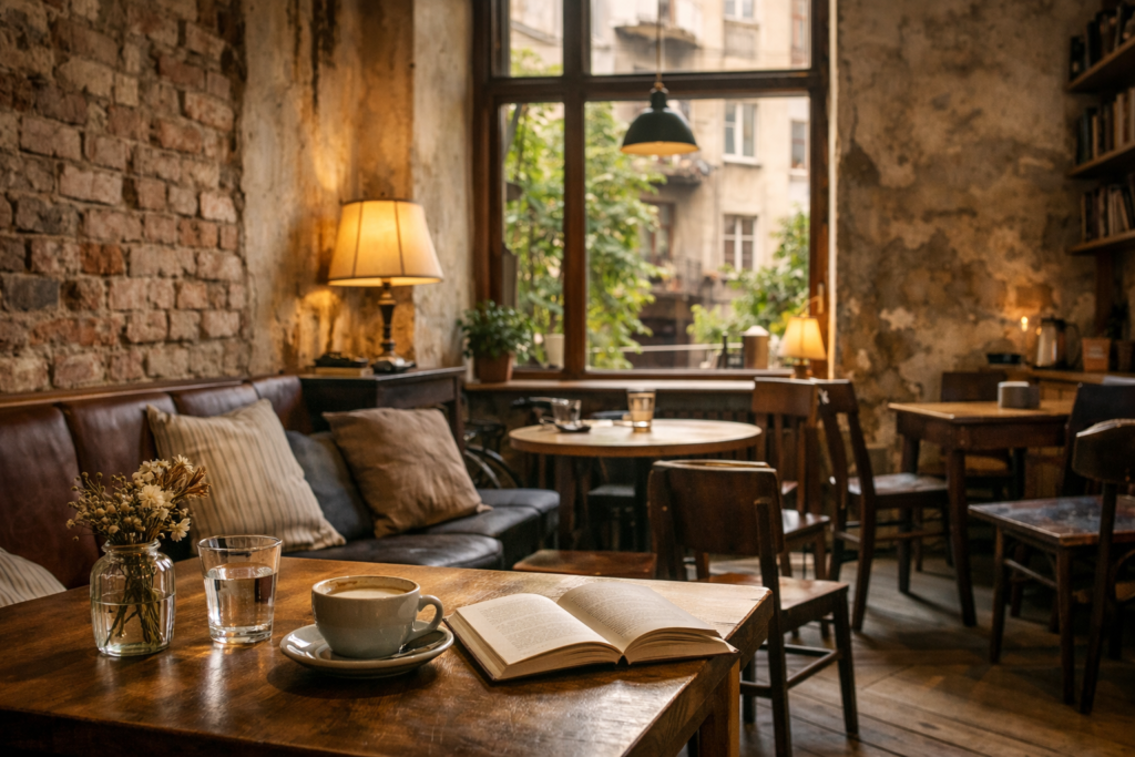 Non-Touristy Cafes in Krakow: Quiet Local Coffee Spots